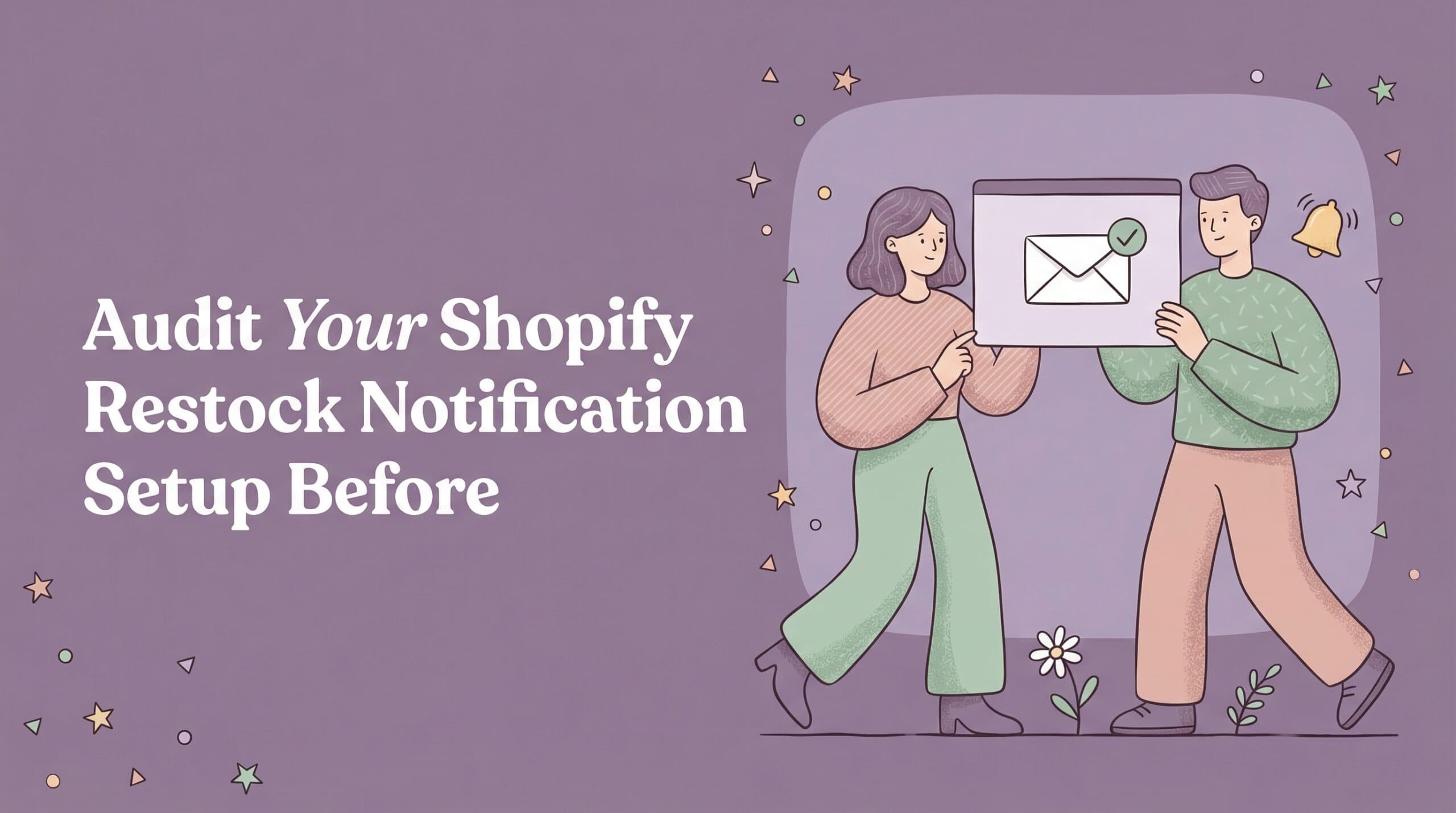 Audit your Shopify restock notification setup before Q2 2026 (you probably have gaps)